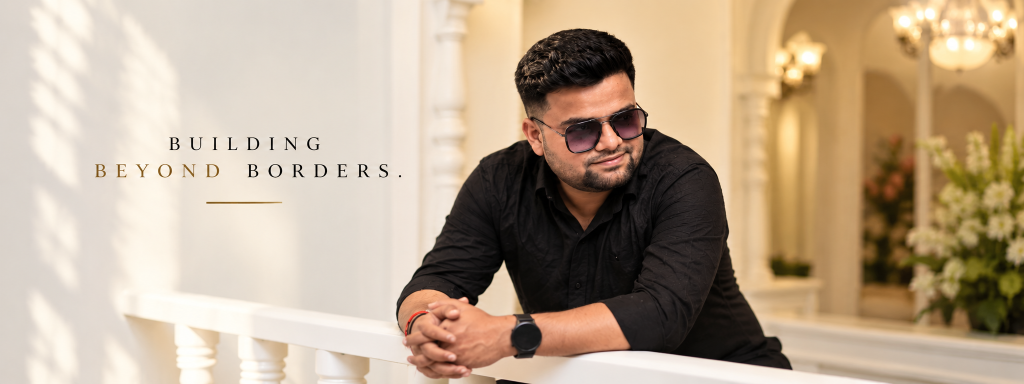 Kishan Kumar - Building Beyond Borders Editorial Banner