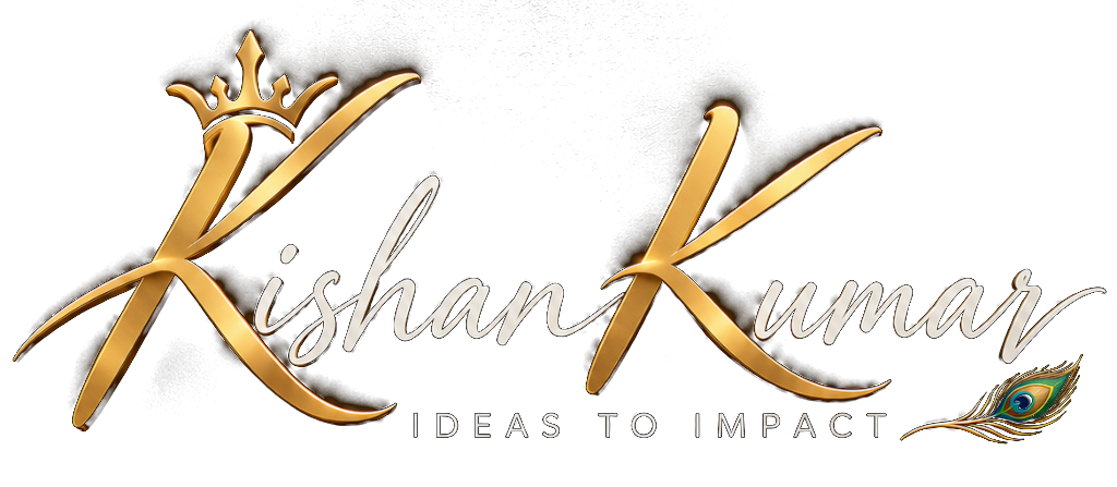 Kishan Kumar Signature Crown Logo